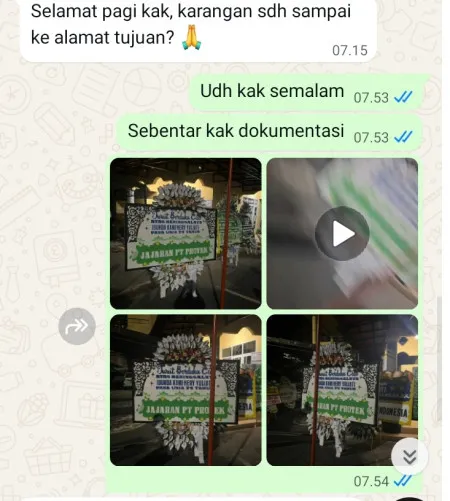 Pengiriman Papan Bunga Selamat Periuk Jaya